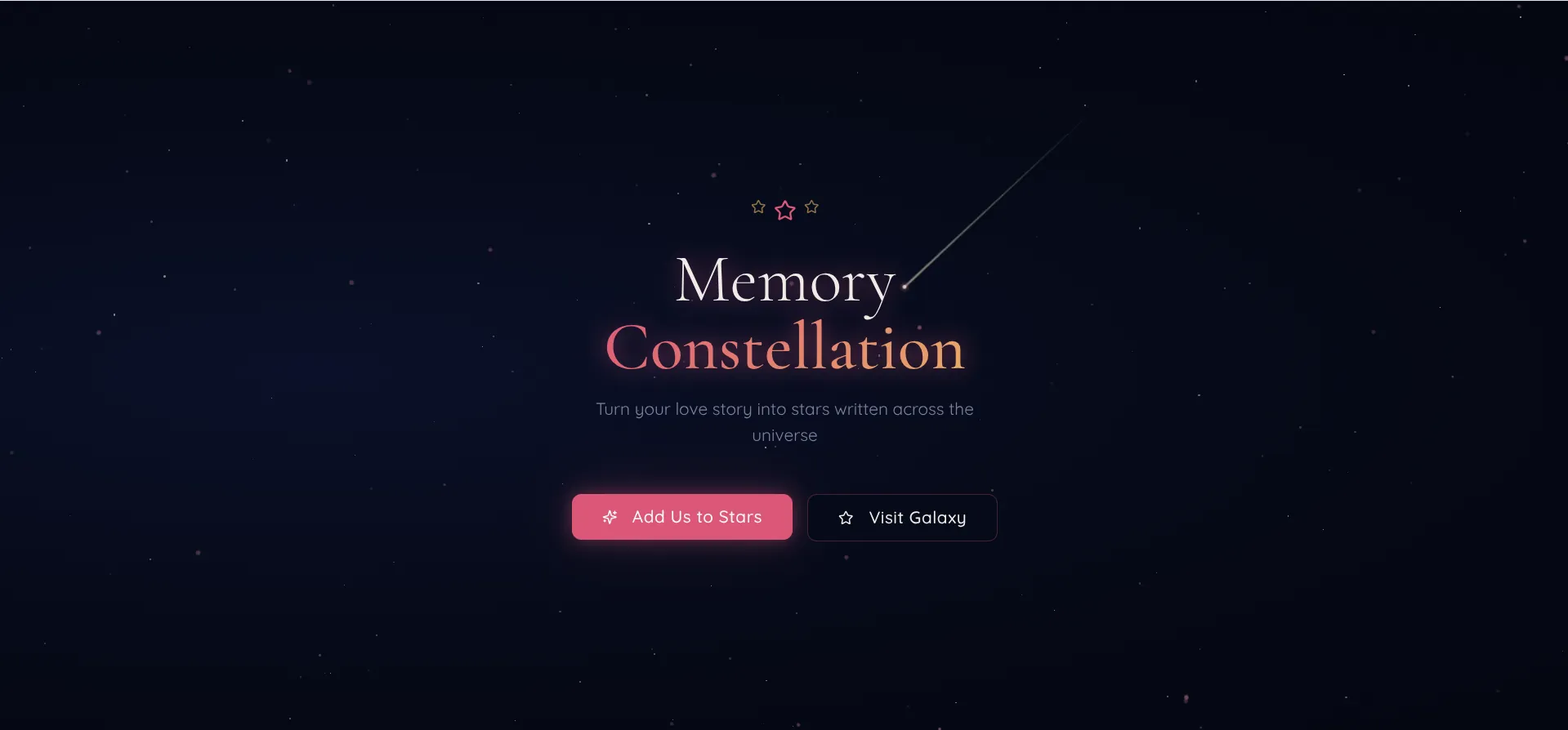 Memory Constellation project preview