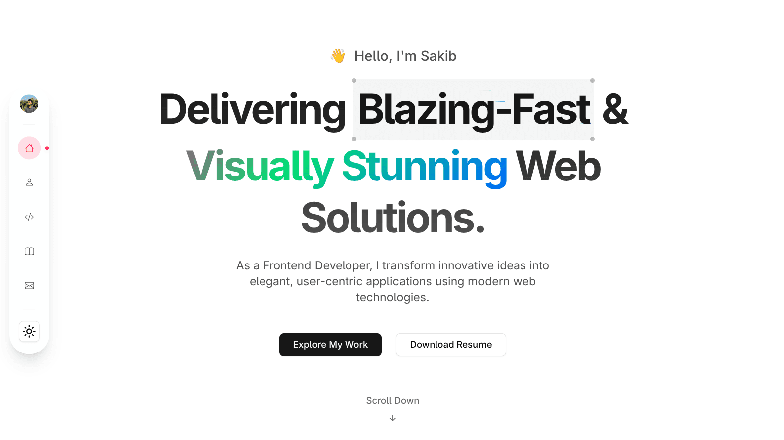 Image of the Portfolio project